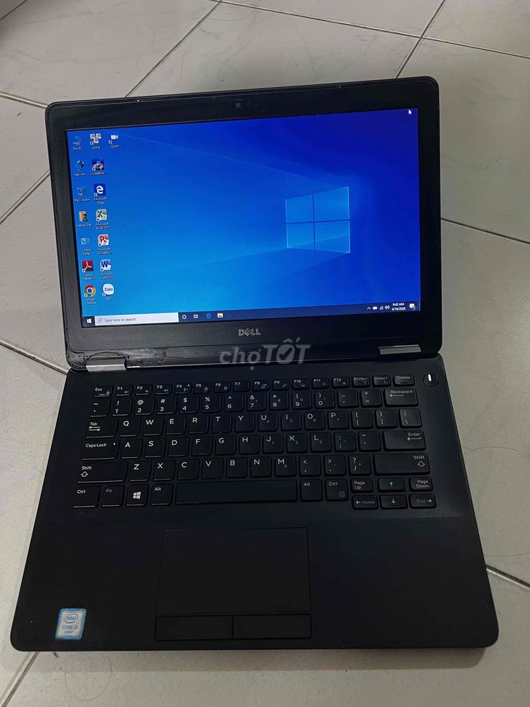 Dell Latitude E7270 I5 6300 8GB Đen. Mua bán Laptop tại Quận Bình Thạnh Tp Hồ Chí Minh được đăng bởi NguyenQuoc hình 1