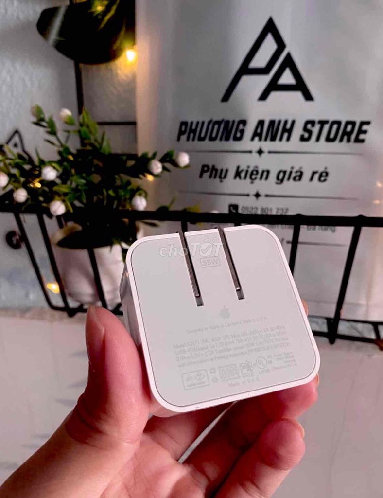 Sạc Nhanh 35W Chính Hãng Apple For IPhone IPad New. Mua bán Phụ kiện (Màn hình, Chuột...) tại Quận Liên Chiểu Đà Nẵng được đăng bởi Phương Anh Store hình 1