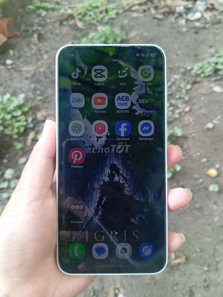 Samsung A35 128GB Xanh. Mua bán Điện thoại tại Huyện Bàu Bàng Bình Dương được đăng bởi khoa hình 1