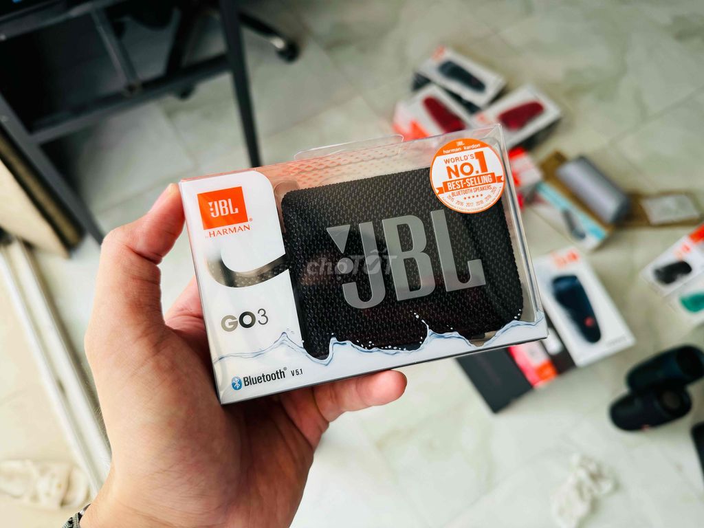 Loa JBL Go 3 Mới 100% Nguyên Seal Chính Hãng PGI