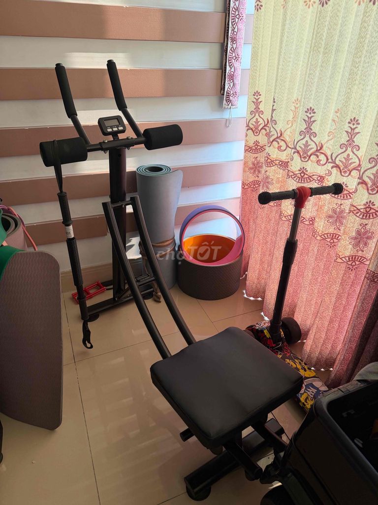 Máy tập cơ bụng Kim loại Đen. Mua bán Đồ thể thao, Dã ngoại tại Quận Bình Thạnh Tp Hồ Chí Minh được đăng bởi oanhuynh hình 1