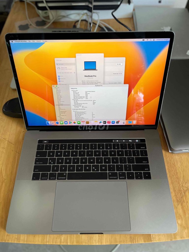 MacBook Pro 2017 i7 15 inch Ram 16GB Ssd 256GB. Mua bán Laptop tại Quận Sơn Trà Đà Nẵng được đăng bởi BƠ BƯ Macbook Cũ hình 1