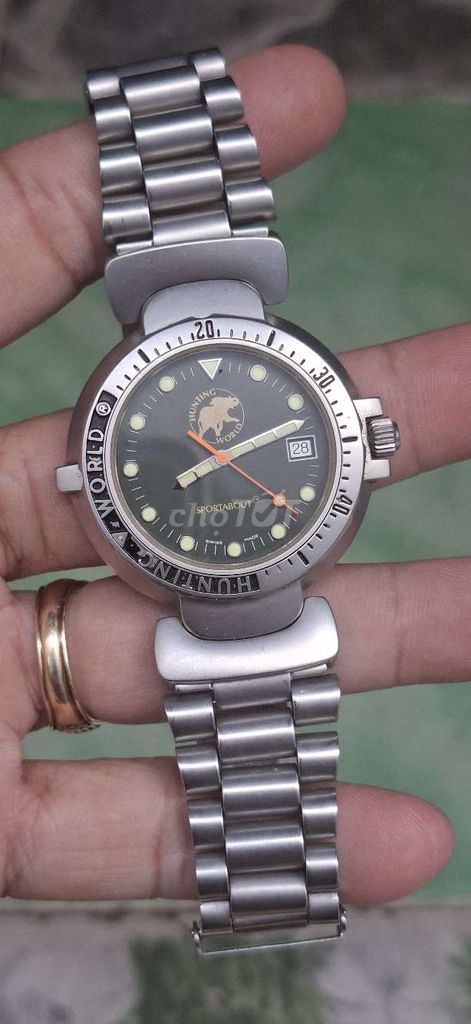 Đồng hồ Hunting World Sportabout Nam 40mm. Mua bán Đồng hồ tại Thành phố Phan Thiết Bình Thuận được đăng bởi Nhí Pha hình 1