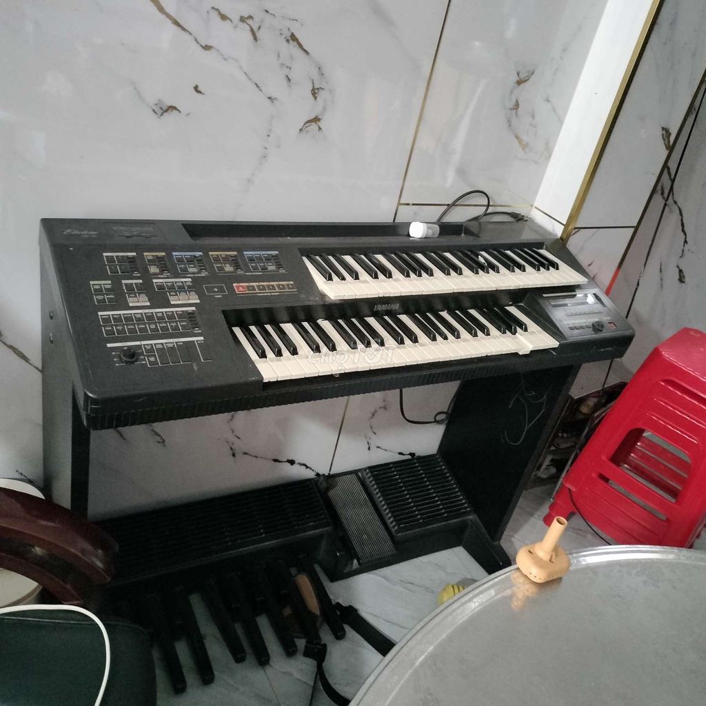 Đàn organ Yamaha Electone Đen. Mua bán Nhạc cụ tại Huyện Hóc Môn Tp Hồ Chí Minh được đăng bởi Tran Manh hình 1