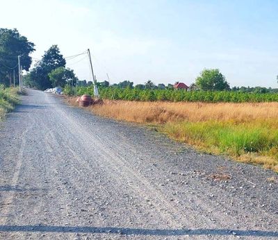 cho thuê 9500m2 đất vườn (HNK) MT kênh đường vườn Thơm HBC