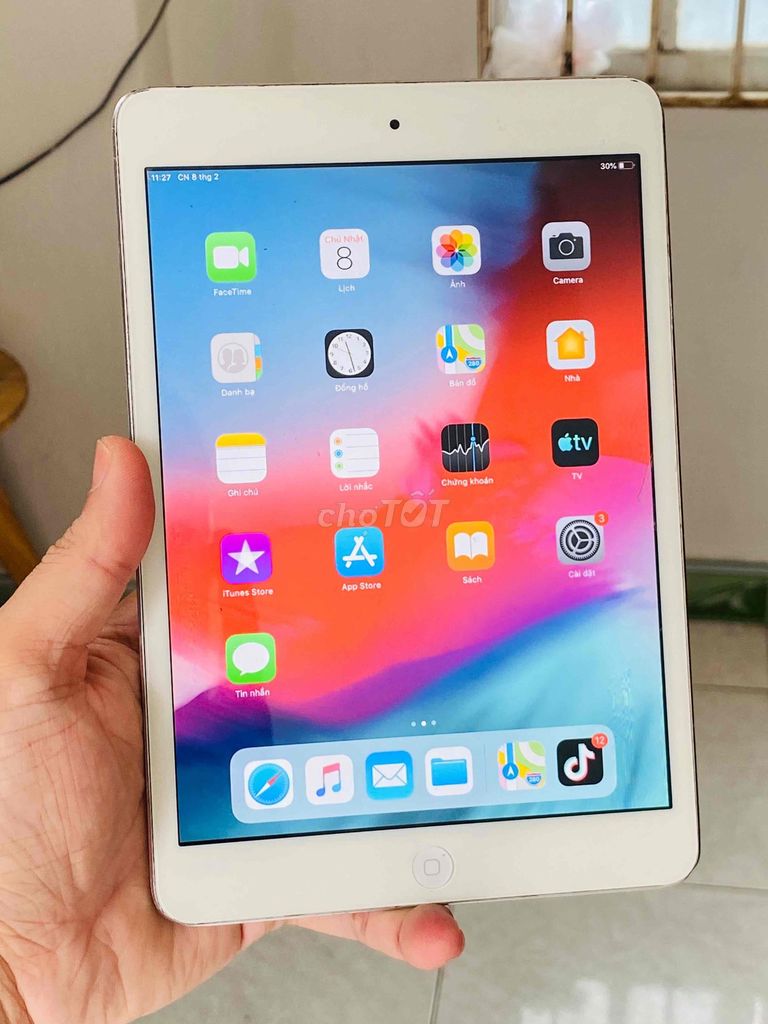 Apple iPad Mini 2 Bạc. Mua bán Máy tính bảng tại Quận Hải Châu Đà Nẵng được đăng bởi Lộc Roy hình 1