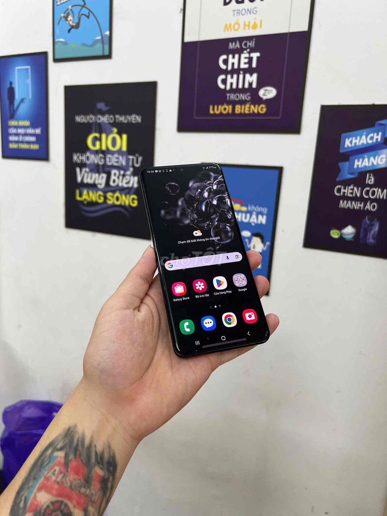 Samsung S20 Ultra 128GB Đen. Mua bán Điện thoại tại Quận Đống Đa Hà Nội được đăng bởi KT Hà Nội Mobile hình 1
