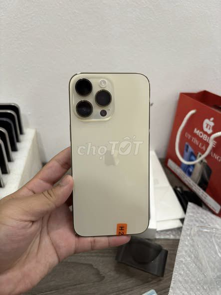 iPhone 14 Pro Max 256GB Vàng Đã sử dụng. Mua bán Điện thoại tại Quận Ba Đình Hà Nội được đăng bởi Hội Đồ Điện Tử hình 1