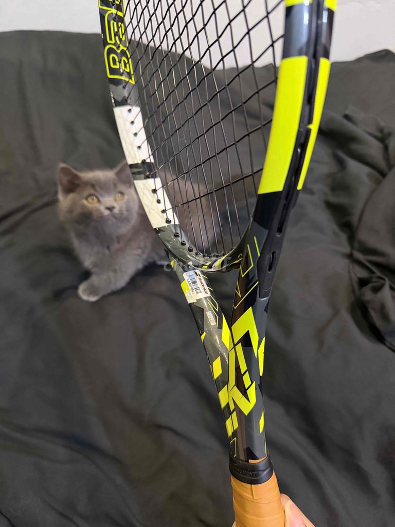 Vợt tennis Babolat Pure Aero 300g Vàng, Đen