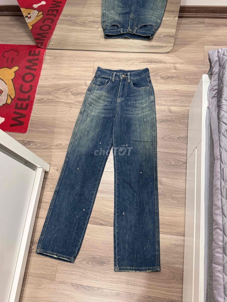 Quần jean nữ Jean size S. Mua bán Quần áo tại Thành phố Bắc Giang Bắc Giang được đăng bởi T Thuong hình 1