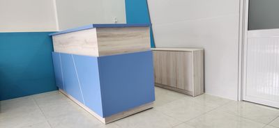 Quầy lễ tân mới 100%, gỗ MDF cao cấp phủ melamine. Mua bán Nội thất, đồ gia dụng khác tại Quận 7 Tp Hồ Chí Minh được đăng bởi Leo Summer