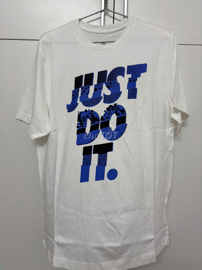 Áo thun Nike Nam Cotton Trắng size M. Mua bán Quần áo tại Quận 1 Tp Hồ Chí Minh được đăng bởi Minh Thao hình 1