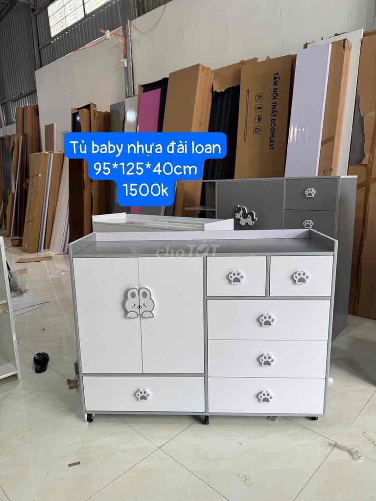 Tủ quần áo nhựa 95x125x40cm. Mua bán Tủ, kệ gia đình tại Quận 12 Tp Hồ Chí Minh được đăng bởi Nội Thất Gia Đình hình 1