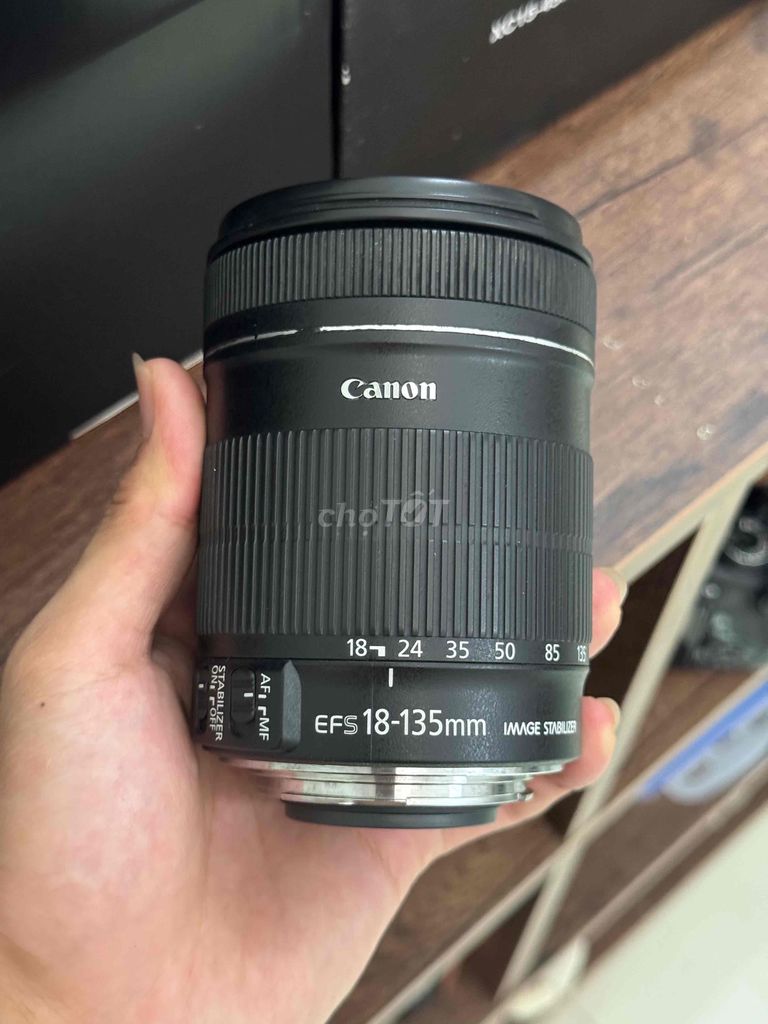 Bán Lens Canon EF 18-135 IS Đen. Mua bán Máy ảnh, Máy quay tại Quận Thanh Khê Đà Nẵng được đăng bởi Sáng Phan Văn hình 1