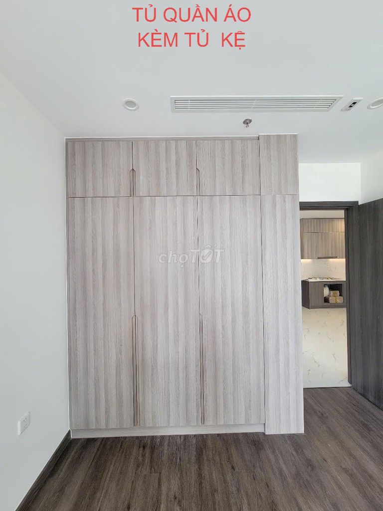 Tủ quần áo Gỗ MFC Vân gỗ nhạt 215x55x270cm mới. Mua bán Tủ, kệ gia đình tại Quận 6 Tp Hồ Chí Minh được đăng bởi Trần Quốc Thái hình 1