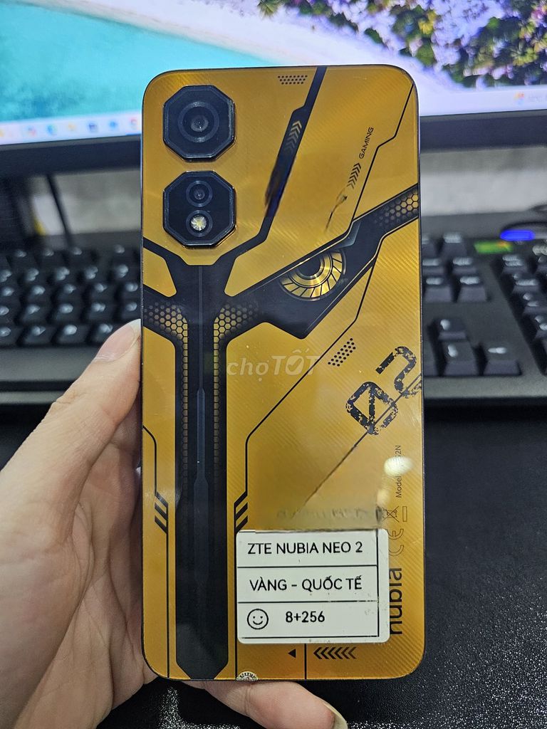 ZTE Nubia Neo 2 8GB/256GB Vàng. Mua bán Điện thoại tại Quận Gò Vấp Tp Hồ Chí Minh được đăng bởi N T T  hình 1