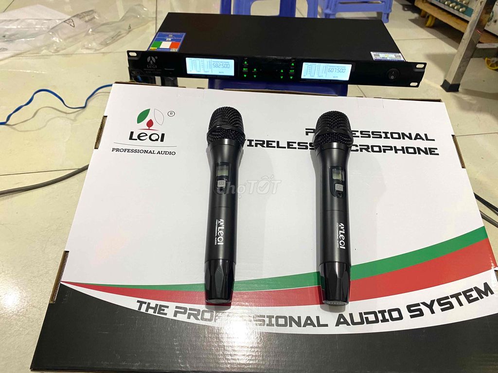 Míc không dây LeQI  EM-1000 Germany. Mua bán Tivi, Âm thanh tại Thành phố Thủ Đức Tp Hồ Chí Minh được đăng bởi CHE NGUYEN hình 1