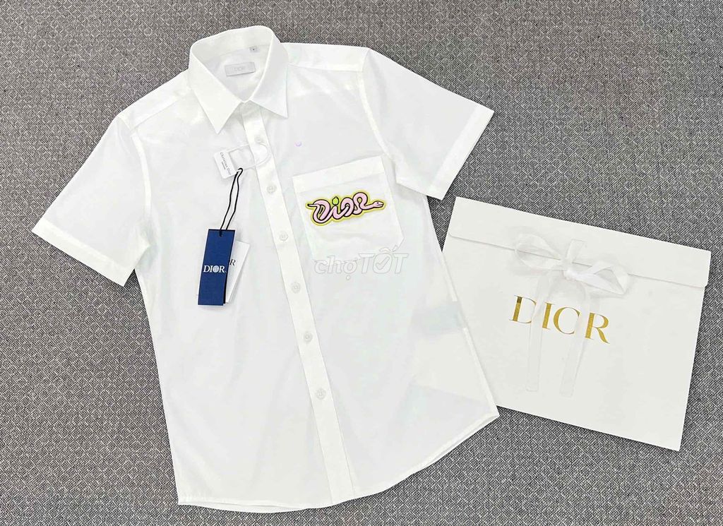 Áo Sơ Mi Dior Trắng Cao Cấp. Mua bán Quần áo tại Quận Bình Tân Tp Hồ Chí Minh được đăng bởi Trúc Phương hình 1