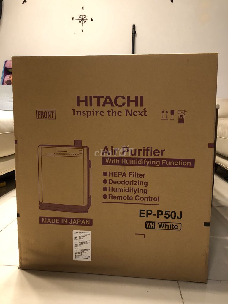Máy lọc không khí và tạo ẩm Hitachi EP-P50J