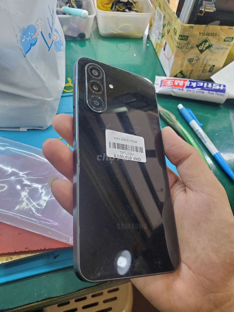 Samsung Galaxy A26 5G 128GB Đen Đã sử dụng. Mua bán Điện thoại tại Quận 8 Tp Hồ Chí Minh được đăng bởi Khánh Bình Chánh hình 1