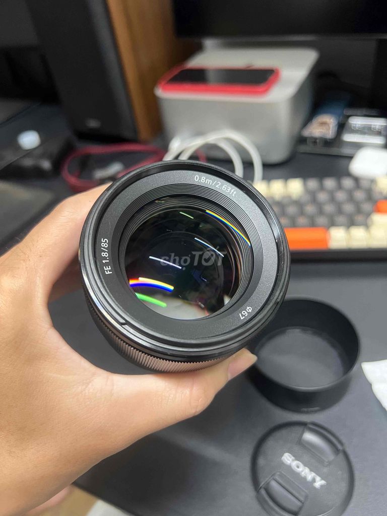 Ống kính Sony FE 85mm f/1.8 Đen. Mua bán Máy ảnh, Máy quay tại Thành phố Cao Lãnh Đồng Tháp được đăng bởi Phat Đạt hình 1