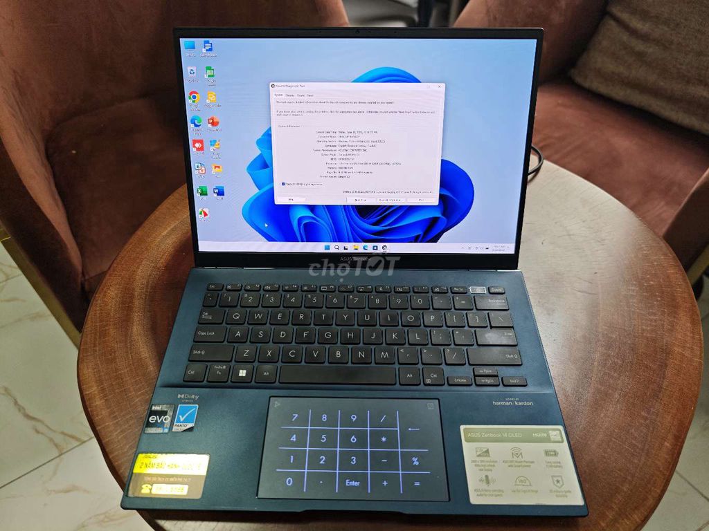 Asus Zenbook 14 UX3402ZA i5-1240P 8GB/SSD 2K8 Xám. Mua bán Laptop tại Quận Gò Vấp Tp Hồ Chí Minh được đăng bởi Tuấn hình 1