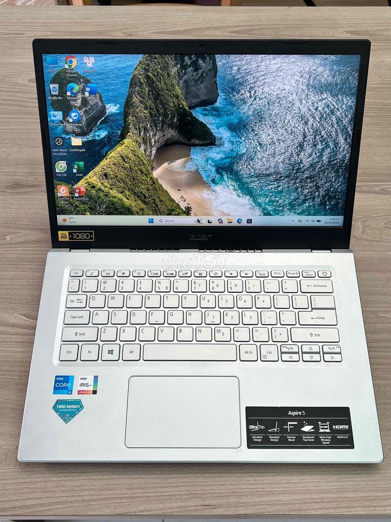 Acer Aspire A514-54 i5-1135G7 14 inch 8GB/512GB. Mua bán Laptop tại Thành phố Thủ Đức Tp Hồ Chí Minh được đăng bởi LAPTOP HYMINH hình 1