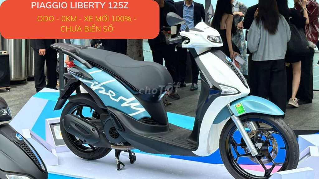 Piaggio Liberty 125 Z 2025-MỚI 100%-MÀU TRẮNG XANH. Mua bán Xe máy tại Quận 10 Tp Hồ Chí Minh được đăng bởi ANH NGUYEN hình 2
