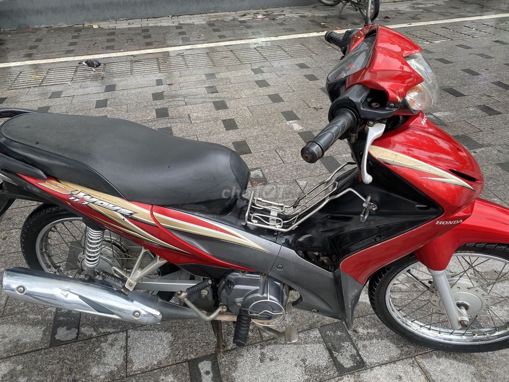 Хонда Вейв S 2011 Черно-красная 110cc