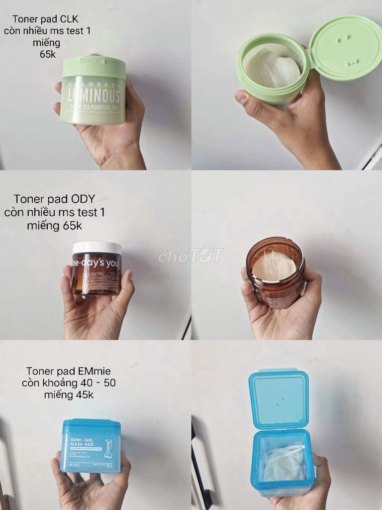 Toner pad Clorkey Luminous. Mua bán Phụ kiện thời trang khác tại Huyện Lệ Thủy Quảng Bình được đăng bởi Viết Đại Lê hình 1