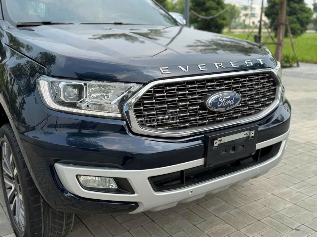 Ford Everest 2021 автомат, дизель, синий, 7 мест
