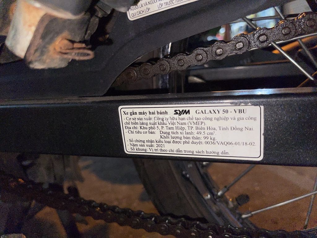 Cần bán xe glaxy 50cc chính chủ nguyên bản. Mua bán Xe máy tại Quận Kiến An Hải Phòng được đăng bởi Bùi khắc huy hình 6