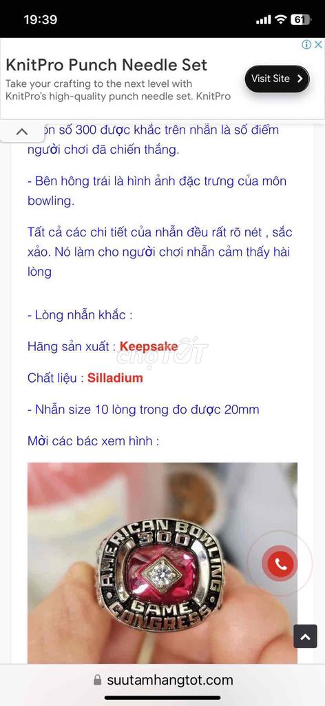 nhẫn hợp Kim mỹ hiếm gặp