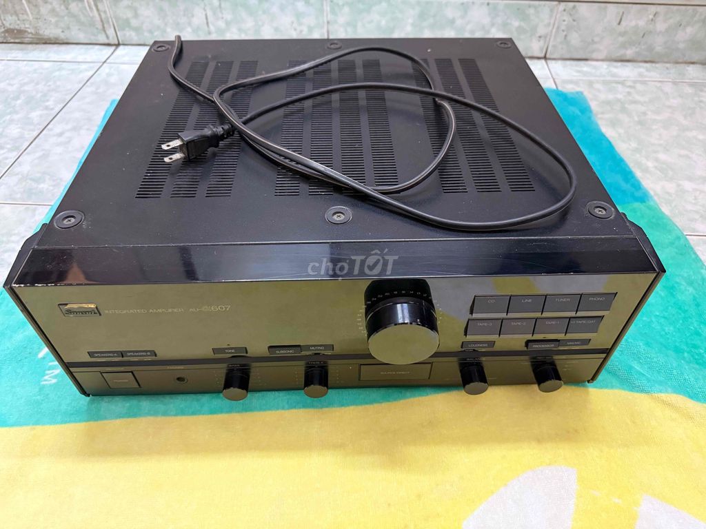 Amply Sansui AU-607 Đen. Mua bán Tivi, Âm thanh tại Quận Phú Nhuận Tp Hồ Chí Minh được đăng bởi Minh hình 1