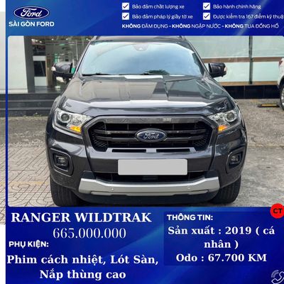 Ford Ranger 2019 Wildtrak 2.0L 4x2 AT - 67700 km. Mua bán Ô tô tại Quận Tân Phú Tp Hồ Chí Minh được đăng bởi Trần Hoàng Long