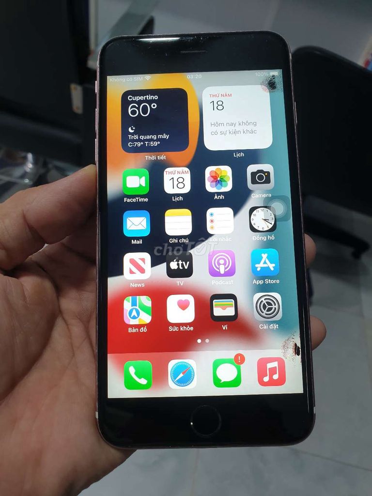 💥 Thanh lý iPhone 6S Plus QT 128GB. iCloud sạch. . Mua bán Điện thoại tại Quận Ninh Kiều Cần Thơ được đăng bởi Góc THANH LÝ  hình 1