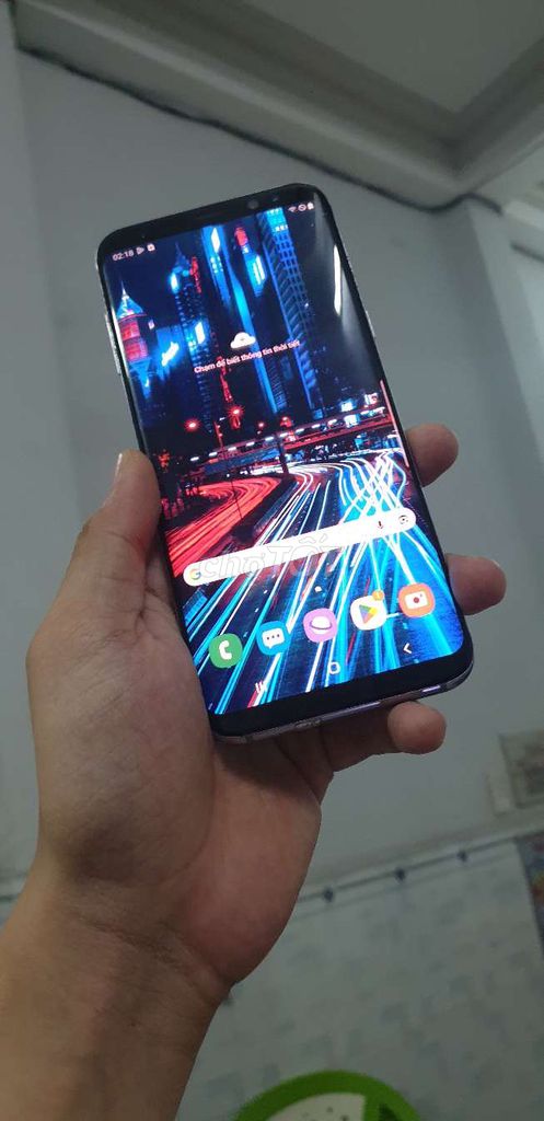 Samsung S8 Plus màn zin to, ram 4gb giá hợp lý . Mua bán Điện thoại tại Quận Bình Thạnh Tp Hồ Chí Minh được đăng bởi Điện thoại SAMPHONE hình 1