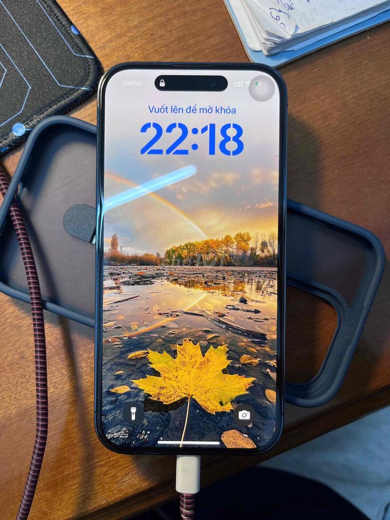 IPhone 14 Pro 128GB Tím bản Esim. Mua bán Điện thoại tại Quận Hoàng Mai Hà Nội được đăng bởi Huy hình 1