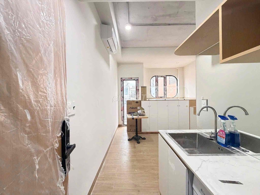 Cho thuê hệ thống duplex gác ban công máy giặt full nt Lý Thái Tổ q10
