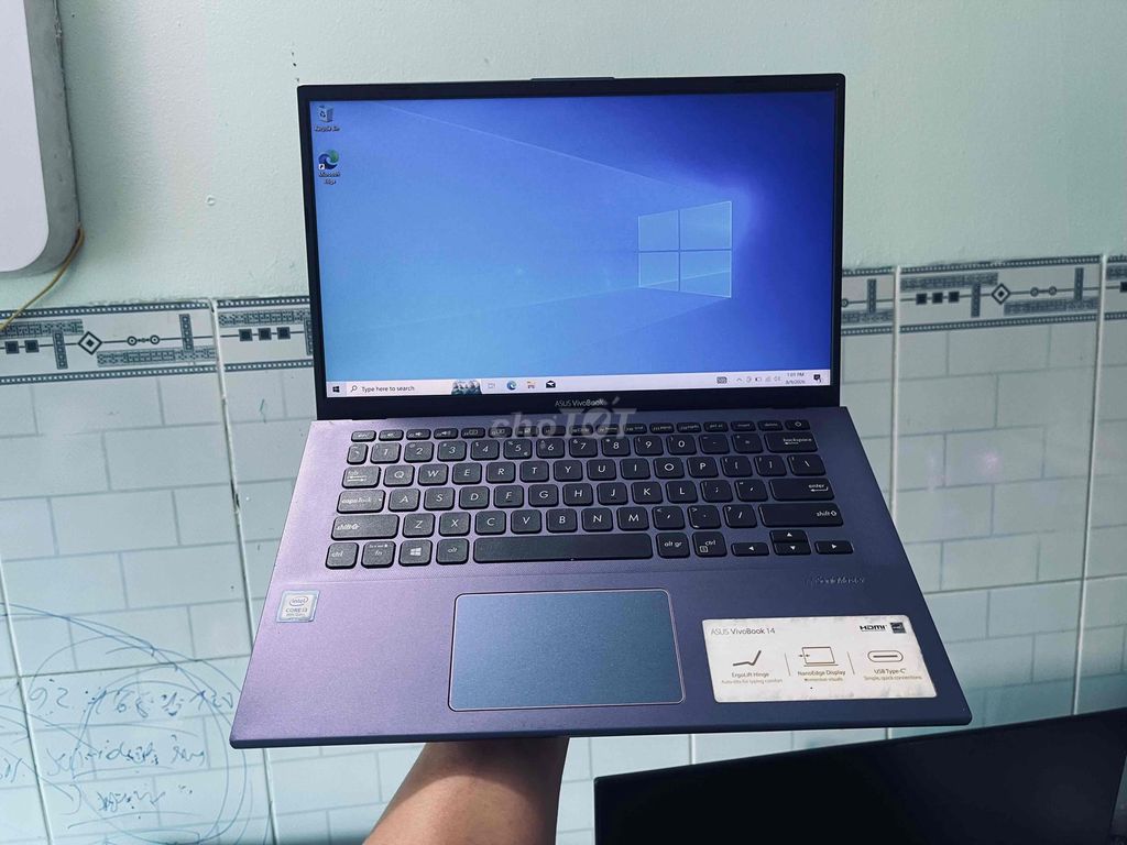 Asus Vivobook 14 i3-8th Gen 8GB/128GB Tím Like New. Mua bán Laptop tại Thị xã Tân Uyên Bình Dương được đăng bởi lê âu hình 1