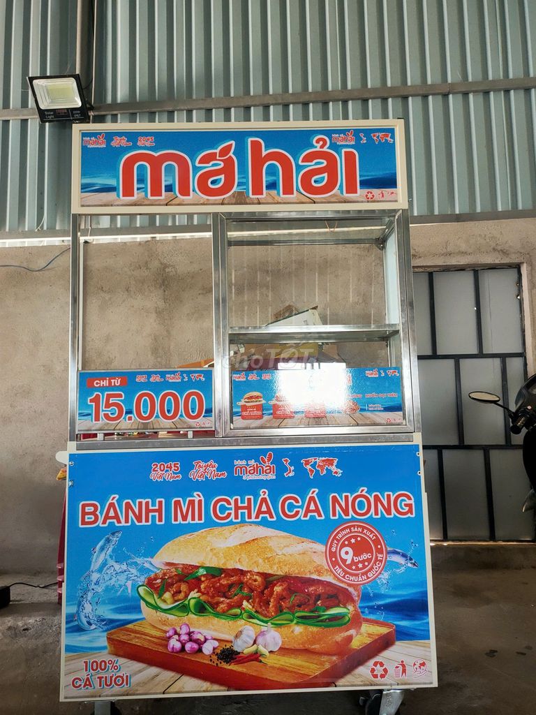 Xe đẩy Bánh Mì Má Hải Kim loại. Mua bán Đồ chuyên dụng, Giống nuôi trồng tại Thị xã La Gi Bình Thuận được đăng bởi Nguyen Nguyen hình 1