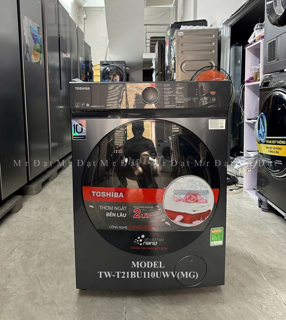 Máy giặt lồng ngang Inverter 10.5 kg. TOSHIBA. Mua bán Máy giặt tại Quận 8 Tp Hồ Chí Minh được đăng bởi Trần Thiện Đạt hình 1