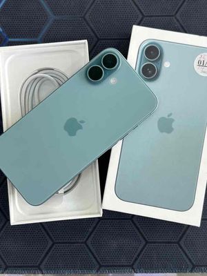 iPhone 16 Plus 128GB Xanh NEW FULLBOX APPLE 2026