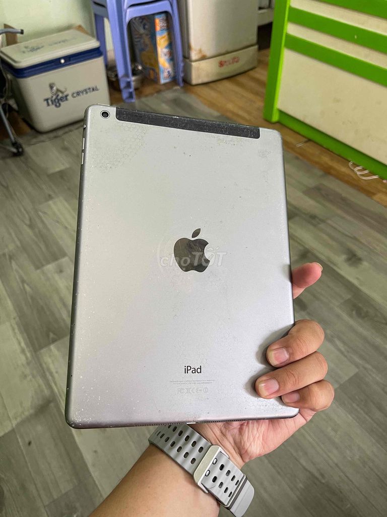 ipad Air 32G 4G Wifi Gray Quốc Tế Nguyên Zin. Mua bán Máy tính bảng tại Quận Thanh Khê Đà Nẵng được đăng bởi lê văn kiếm hình 1