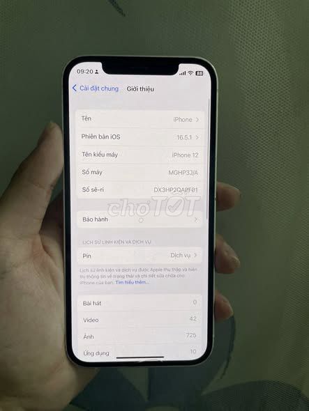 Apple iPhone 12 64GB Trắng Đã sử dụng. Mua bán Điện thoại tại Quận 12 Tp Hồ Chí Minh được đăng bởi Hội Đồ Điện Tử hình 1