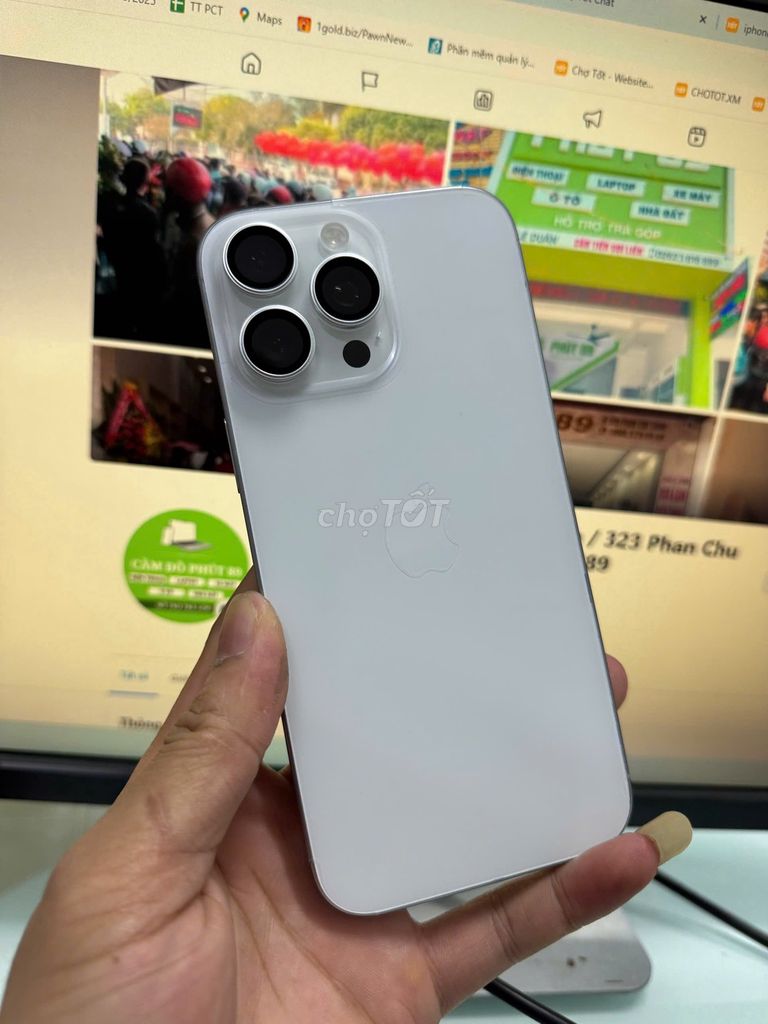 IP 16 PROMAX 256GB VN/A , PIN 8X , ZIN ALL , KENG. Mua bán Điện thoại tại Thành phố Buôn Ma Thuột Đắk Lắk được đăng bởi Cầm Đồ PHÚT 89  hình 1