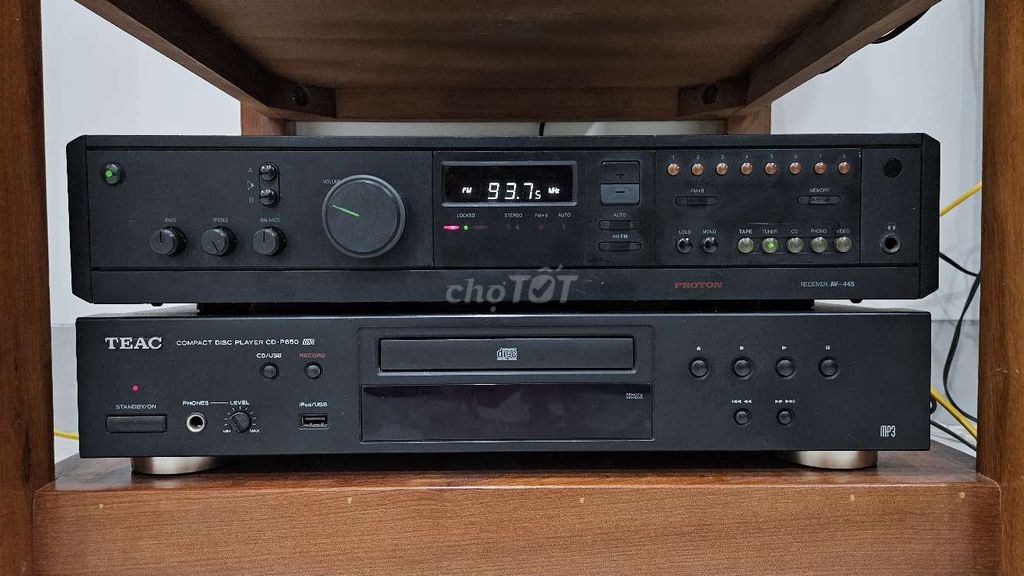 Receiver Proton AV-445 Đen 350W. Mua bán Tivi, Âm thanh tại Quận Hải An Hải Phòng được đăng bởi Đoàn Bảo Nam hình 1