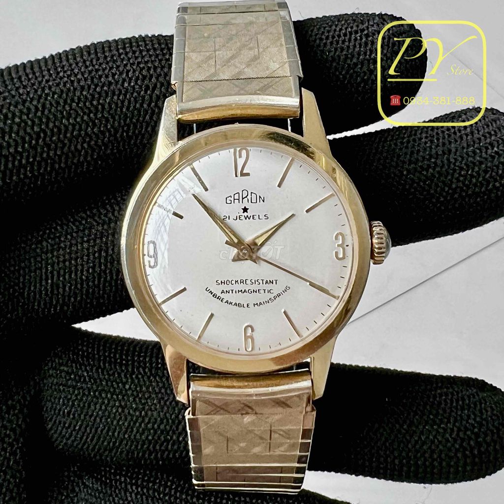 Đồng hồ Garon 1960 - Germany. Mua bán Đồ sưu tầm, đồ cổ tại Huyện Chợ Mới An Giang được đăng bởi PY Nguyễn hình 1
