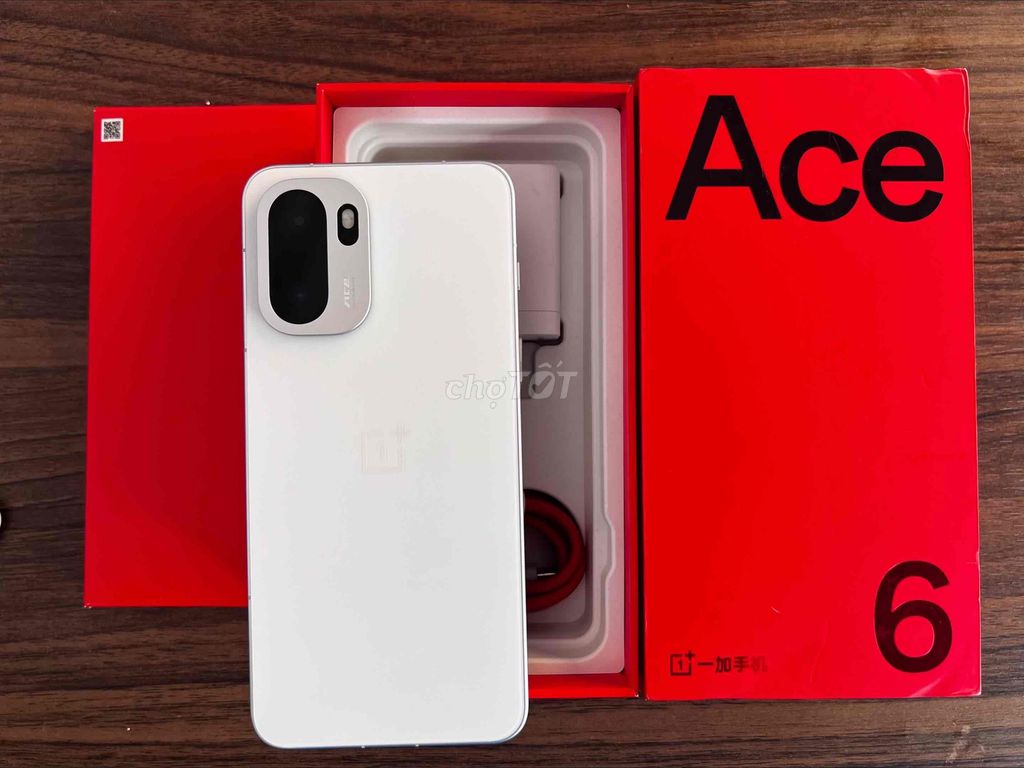 OnePlus ACE 6 256GB Trắng. Mua bán Điện thoại tại Thị xã Bến Cát Bình Dương được đăng bởi Thế Giới Phone hình 1