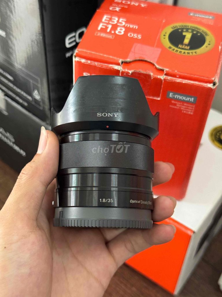 Bán Sony SEL 35mm F1.8 đẹp còn fullbox. Mua bán Máy ảnh, Máy quay tại Quận Thanh Khê Đà Nẵng được đăng bởi Sáng Phan Văn hình 1